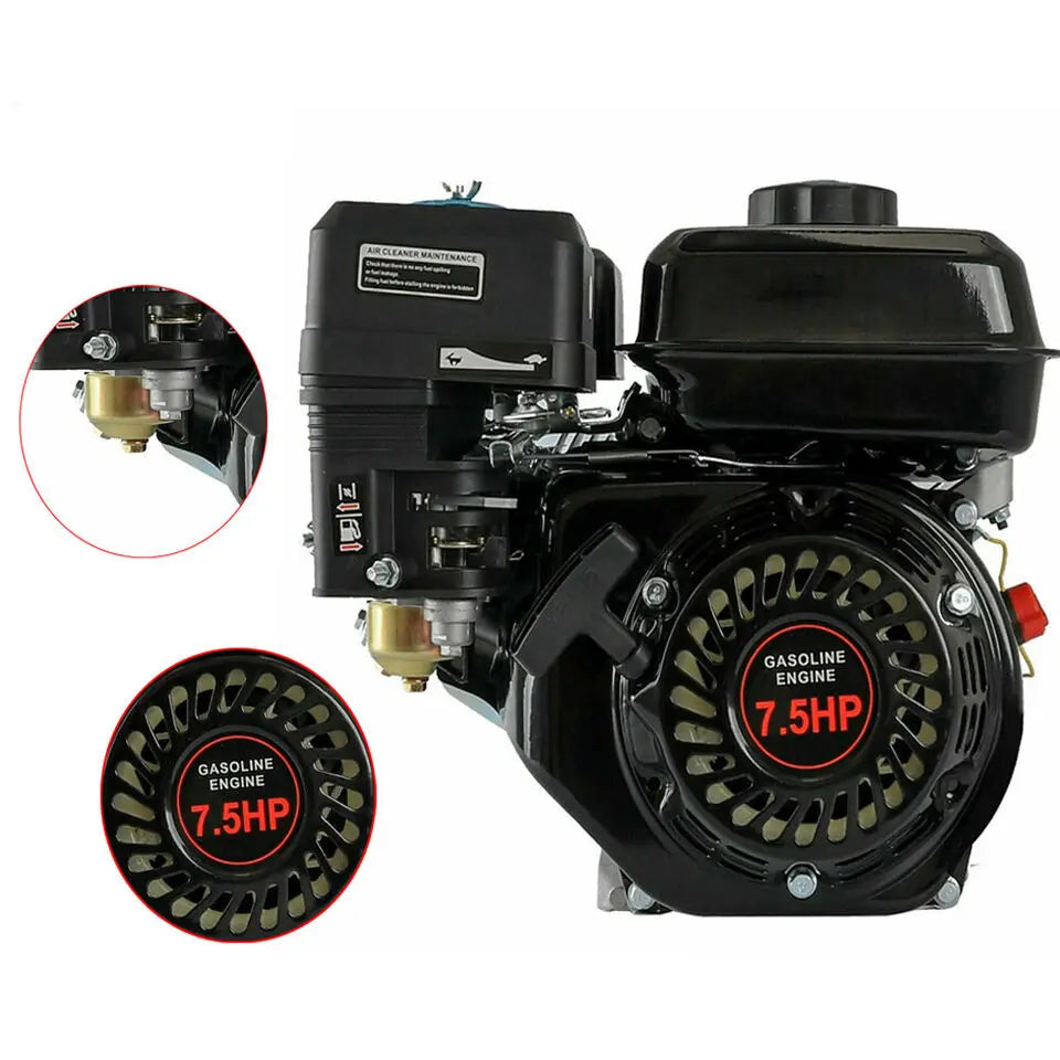 210cc 7.5HP 4 Stroke Gas Engine - Dons' Adventure Gear 