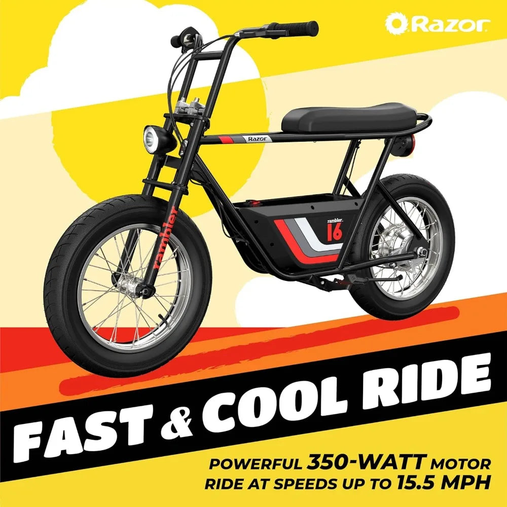 Electric Minibike with Retro Style - Dons' Adventure Gear 