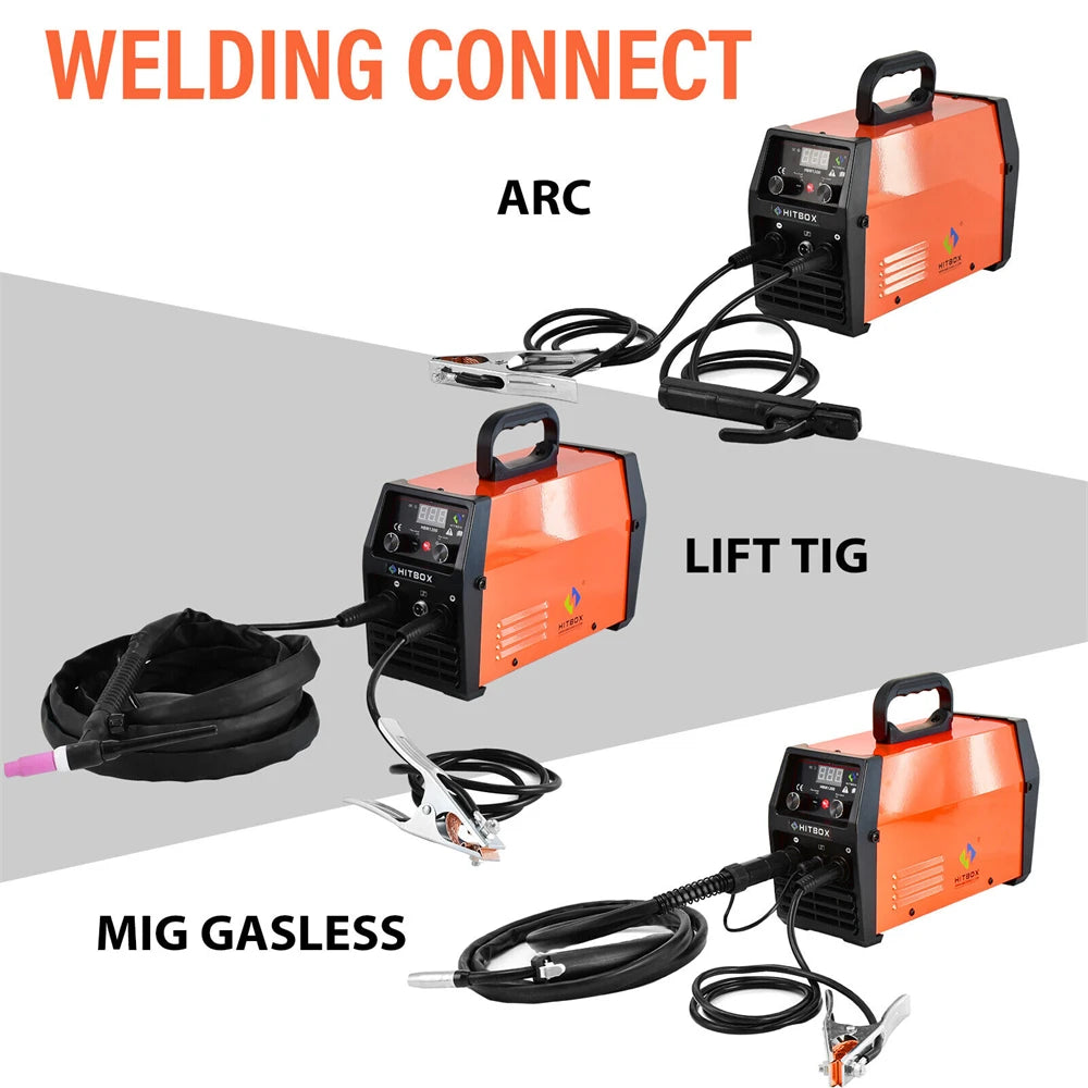 HITBOX Mig Welding Machine Synergy HBM1200 S 110V 220V