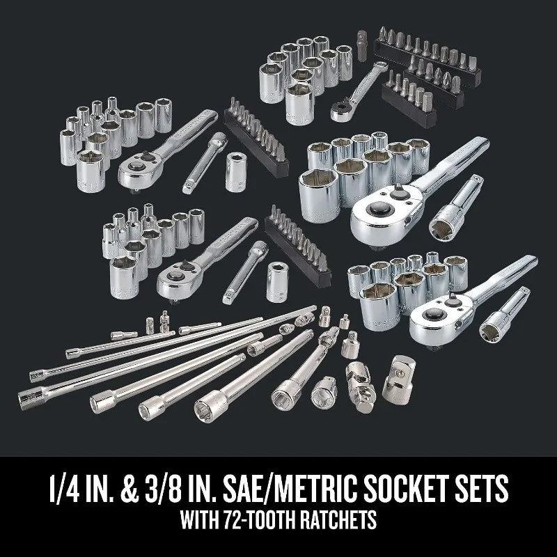 Mechanics Tool Set, SAE and Metric - Dons' Adventure Gear 