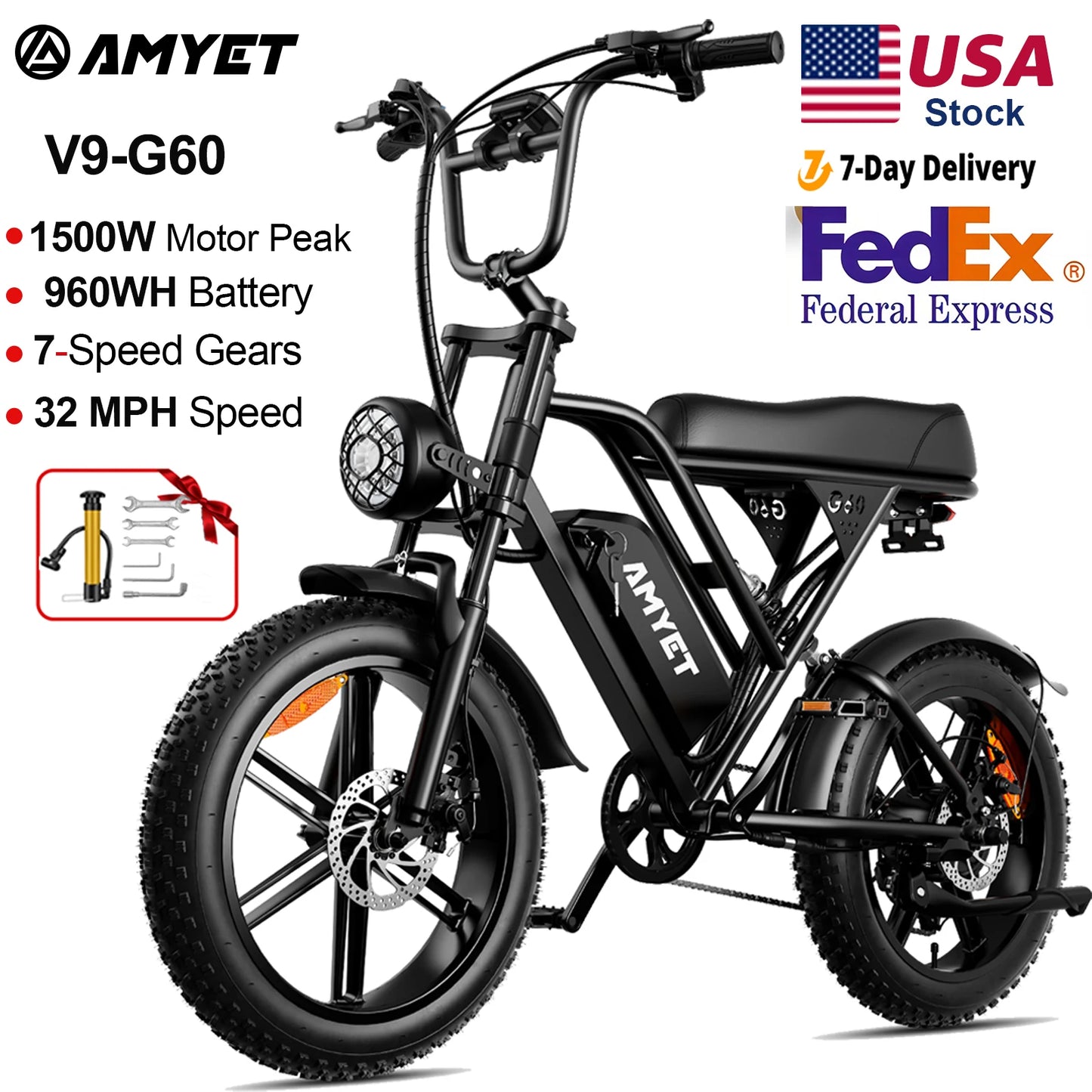 Adults Electric Bike 1000W Motor Bicycle 48V 20AH