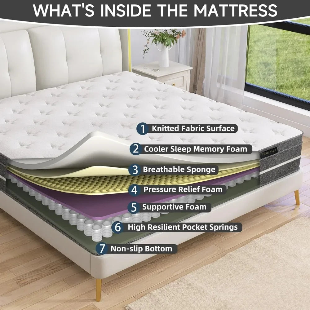 12 Inch Foam Mattress - Dons' Adventure Gear 