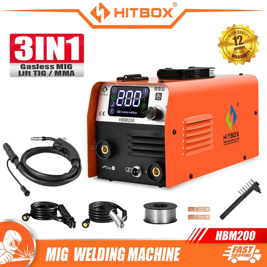 HITBOX 3 in 1 Semi-automatic Welding Machine