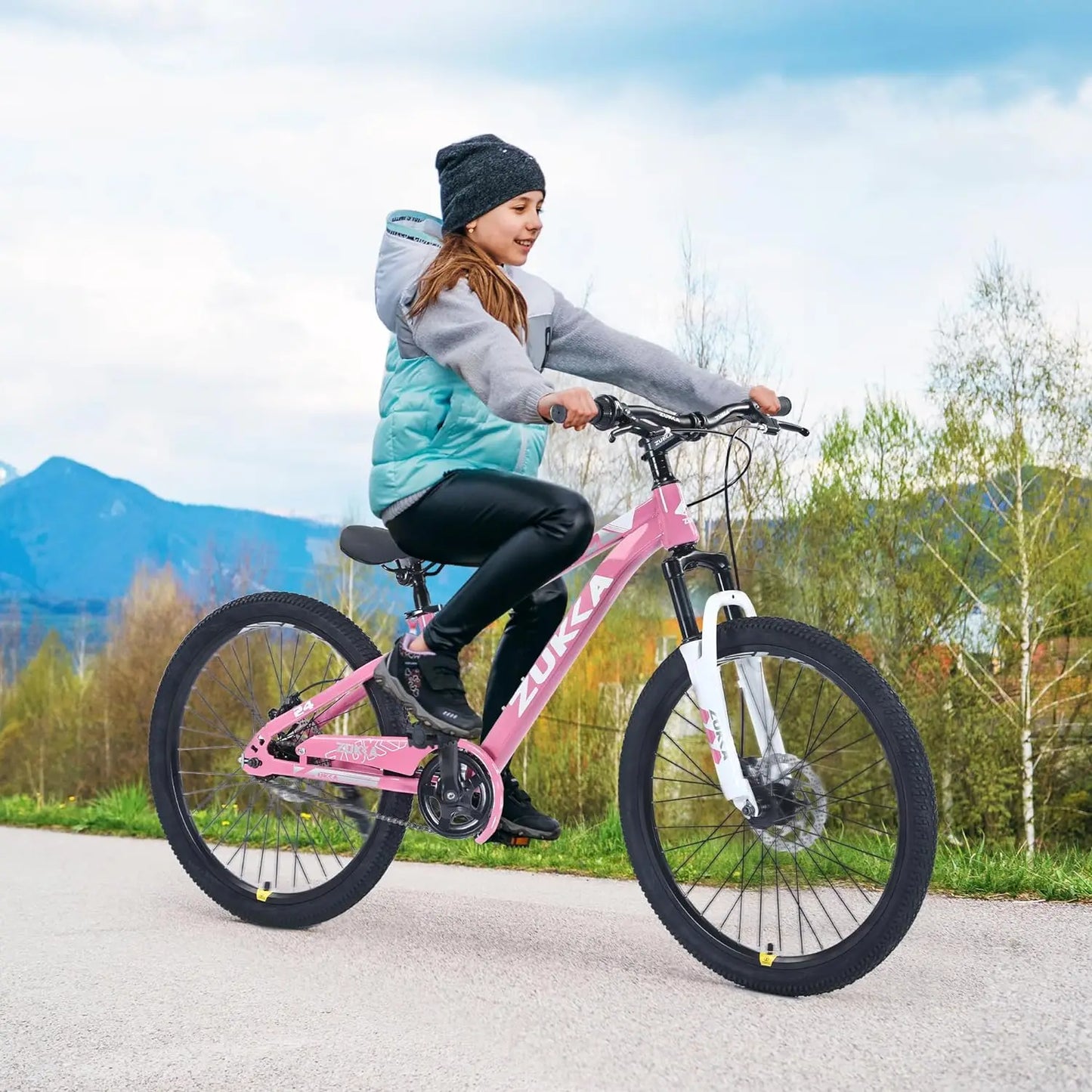 20/24  Inch Mountain Bike for Boys Girls, Disc Brake