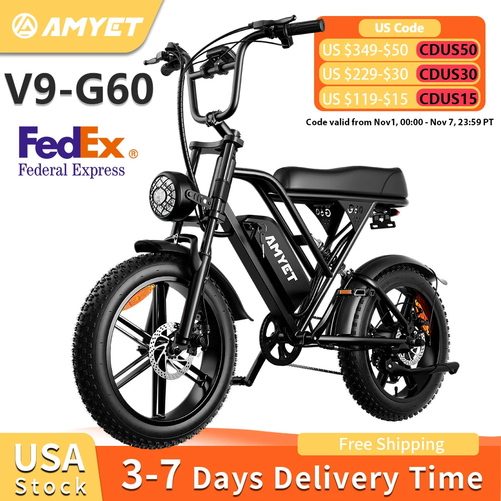 Adults Electric Bike 1000W Motor Bicycle 48V 20AH